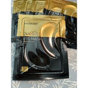 5 individually wrapped Maskiss 24K GOLD eye mask